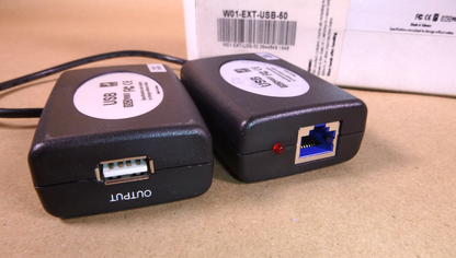 L-com W01-EXT-USB-50 USB UTP EXTENDER 150&