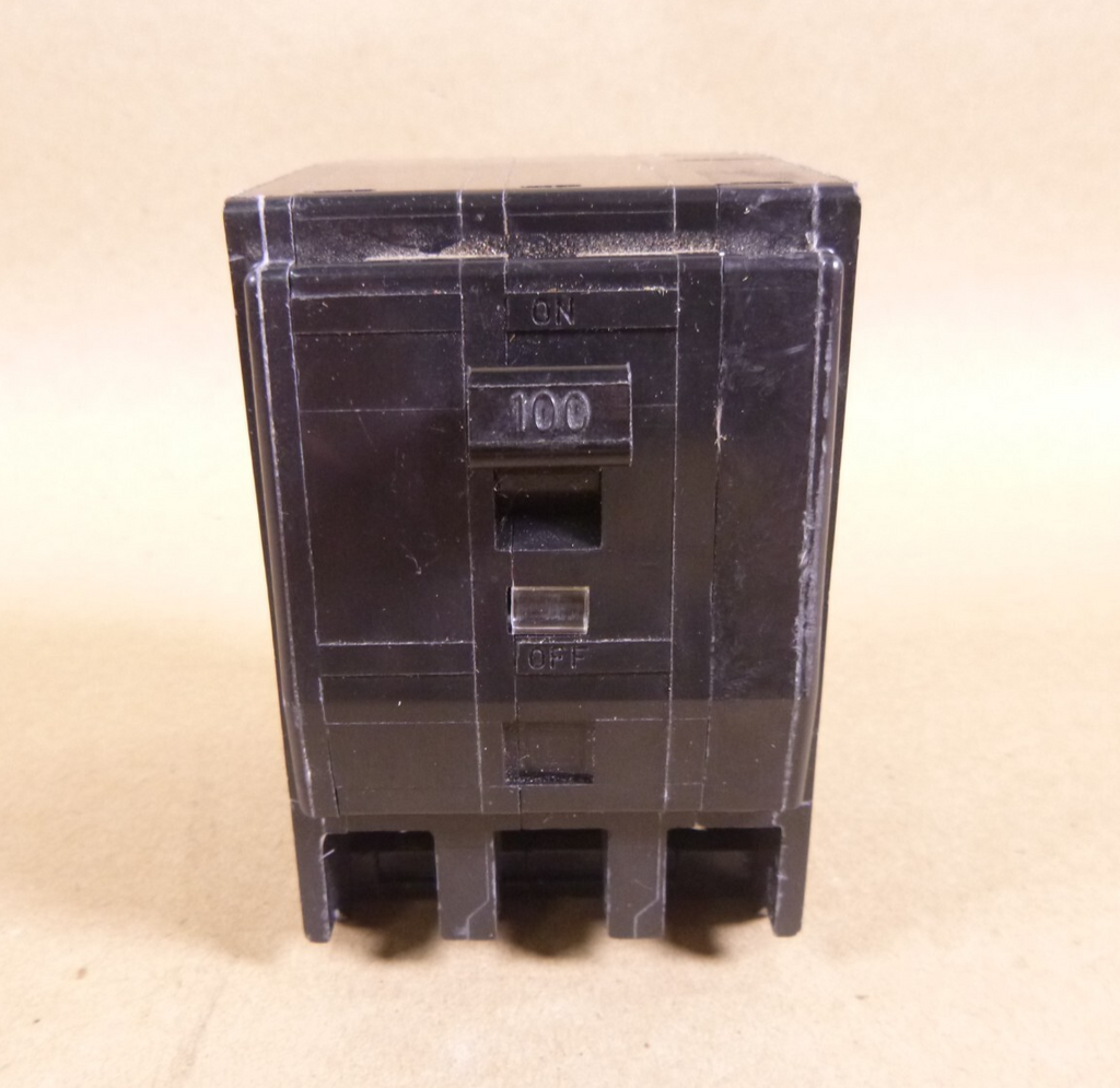 Square D QO3100HV, 100 Amp Circuit Breaker Plug-In, 3 Pole, 240 Volt | Electrical MRO Replacement Parts & Components and Commercial Electrical Supplies Company