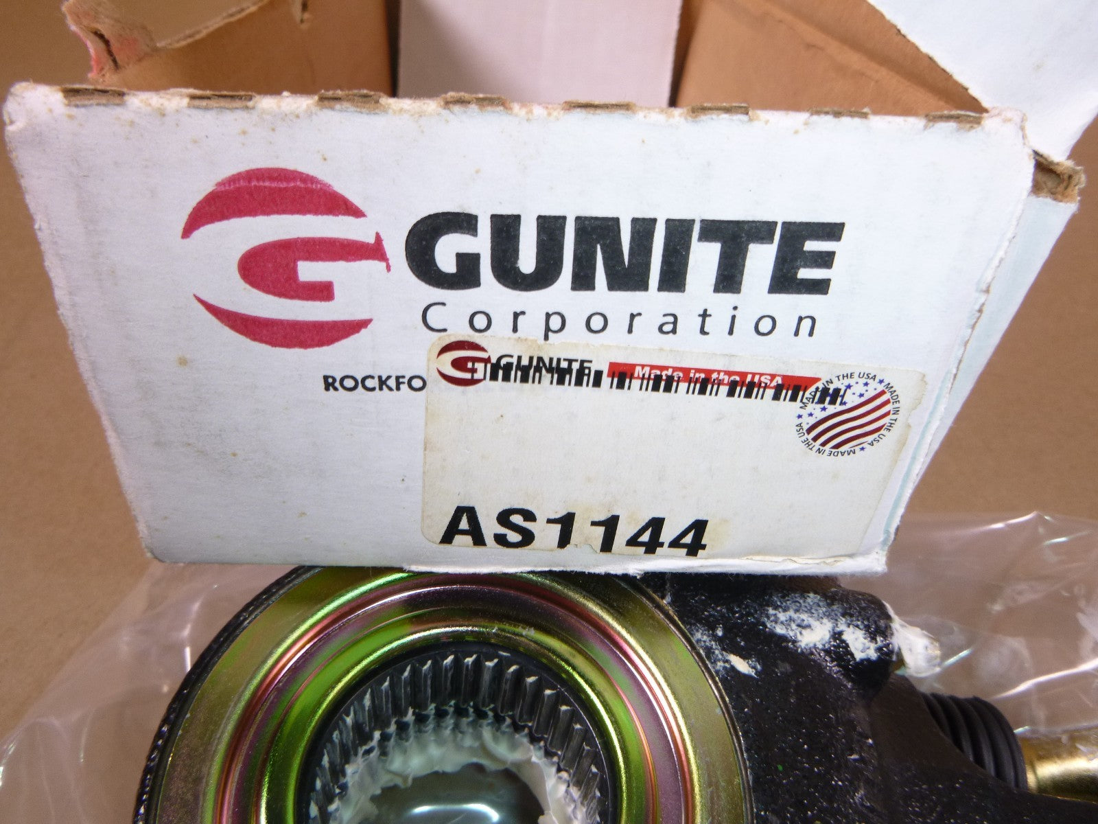 AS1144 Gunite Automatic Slack Adjuster, 1-5/8" Cam, 37 Spline, 6" Span | Replacement Truck Parts, Trailer Accessories, Automobile Supplies, Car Parts &amp; Accessories