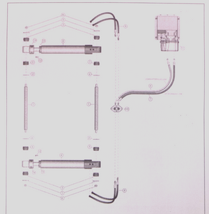 30-024 Hydraulic Actuated Stern Trim Cylinder For Konrad Marine Model 520 / 540 | Replacement Truck Parts, Trailer Accessories, Automobile Supplies, Car Parts & Accessories