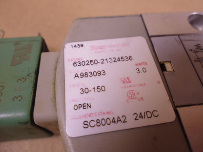 BRAY 630250-21524536 / 63025021524536 24V Solenoid Valve | Industrial MRO Replacement Parts, Manufacturing Machine Parts &amp; Components, Heavy Equipment Parts Supplier