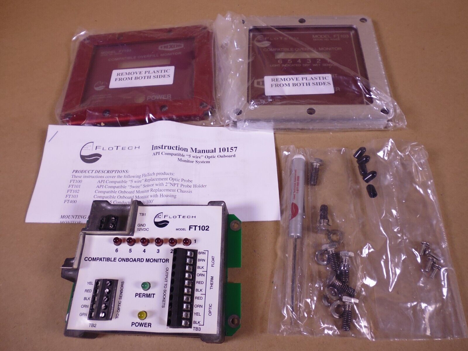 Dixon FT102 FT103 FloTech API Optic 5Wire System Onboard Monitor For FT100 FT101 | Industrial MRO Replacement Parts, Manufacturing Machine Parts &amp; Components, Heavy Equipment Parts Supplier