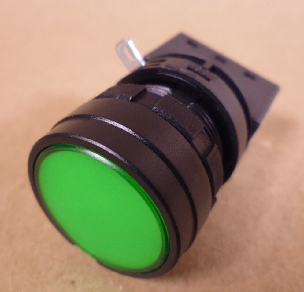 IDEC LW-C10 Green Push Button , 12VDC 30V , 12VAC 125C , LW1L-M1C14VG | Electrical MRO Replacement Parts &amp; Components and Commercial Electrical Supplies Company