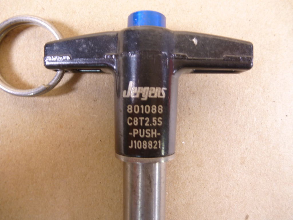 1/2" X 2-1/2" GRIP 17-4 STAINLESS STEEL JERGENS BALL LOCK QUICK RELEASE PIN | Industrial Replacement Nuts & Bolts Distributor and Machinery Screws & Fasteners Supply