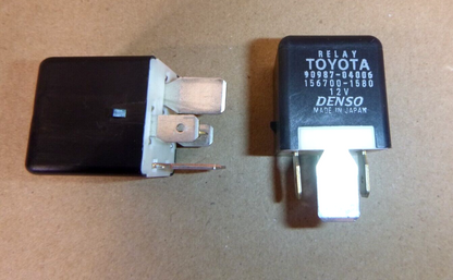 2x OEM Toyota Denso 12V Relay 9098704010, 9098704006, 9008087031, 1567001580 | Replacement Truck Parts, Trailer Accessories, Automobile Supplies, Car Parts &amp; Accessories