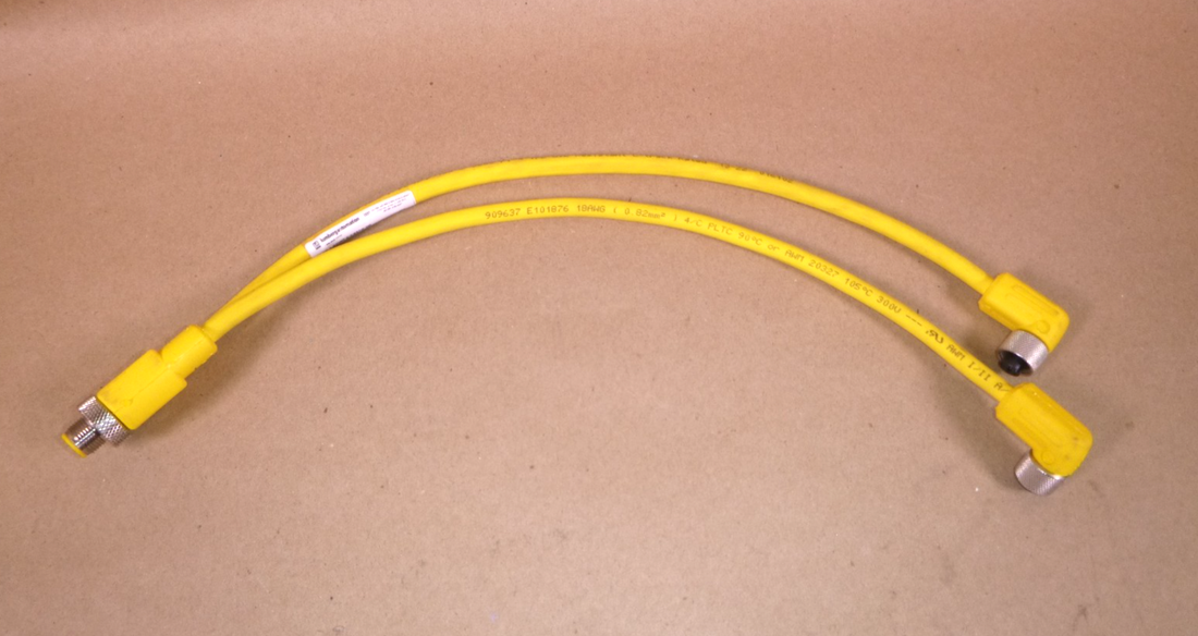 USED ASB 2-RKWT 4-3-637/0.3M Lumberg Automation M12 Y-splitter cordset 0.3 M Long | Electrical MRO Replacement Parts &amp; Components and Commercial Electrical Supplies Company