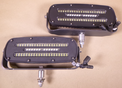 (PAIR) HUMVEE MRAP Truck Lite 24V LED IR Perimeter Lamp Light W/ White &amp; IR | Genuine FMTV Replacement Parts, LMTV Parts For Sale and Military Surplus Medium Tactical Vehicle Parts &amp; Components