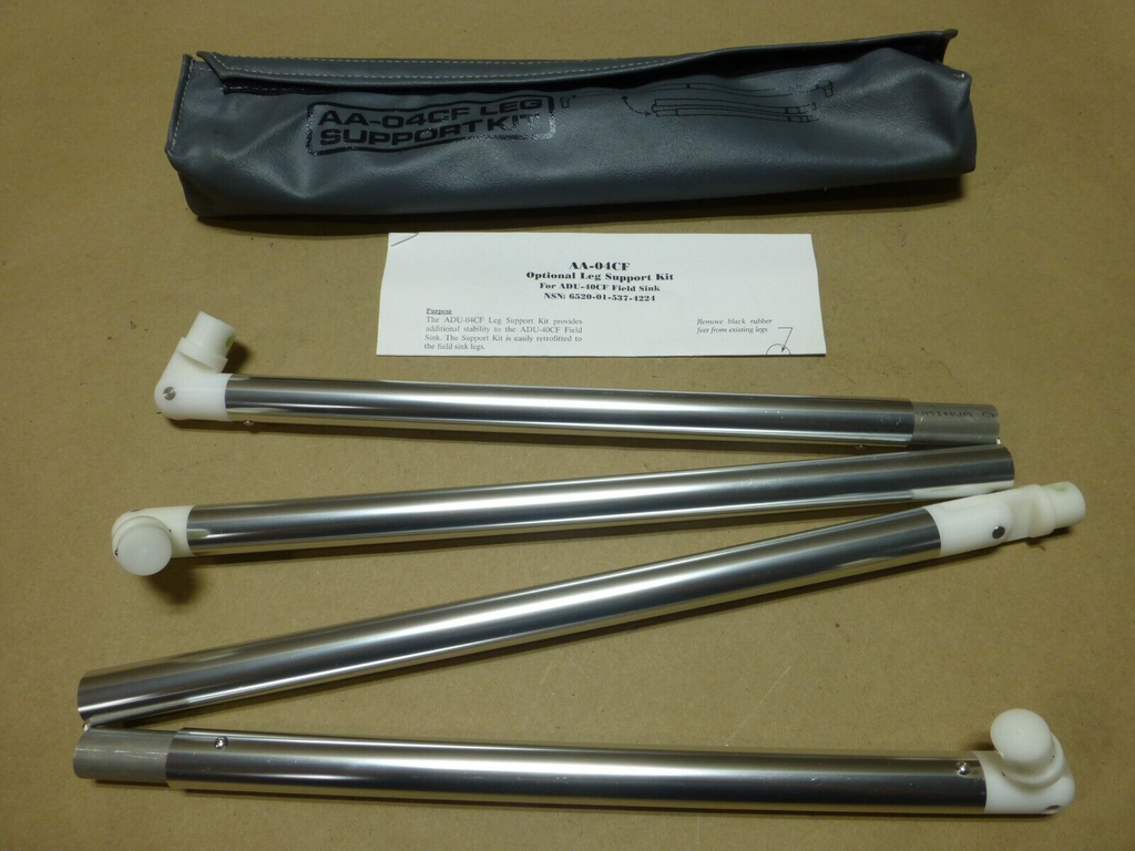 NEW ASEPTICO Military ADU-40CF Portable Sink Replacement Leg Support Kit AA-04CF | Industrial MRO Replacement Parts, Manufacturing Machine Parts & Components, Heavy Equipment Parts Supplier