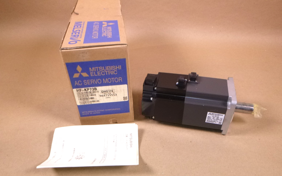 Mitsubishi AC Servo Motor HF-KP73B, HFKP73B Made in Japan | Industrial Electric Motors, Pumps &amp; Parts