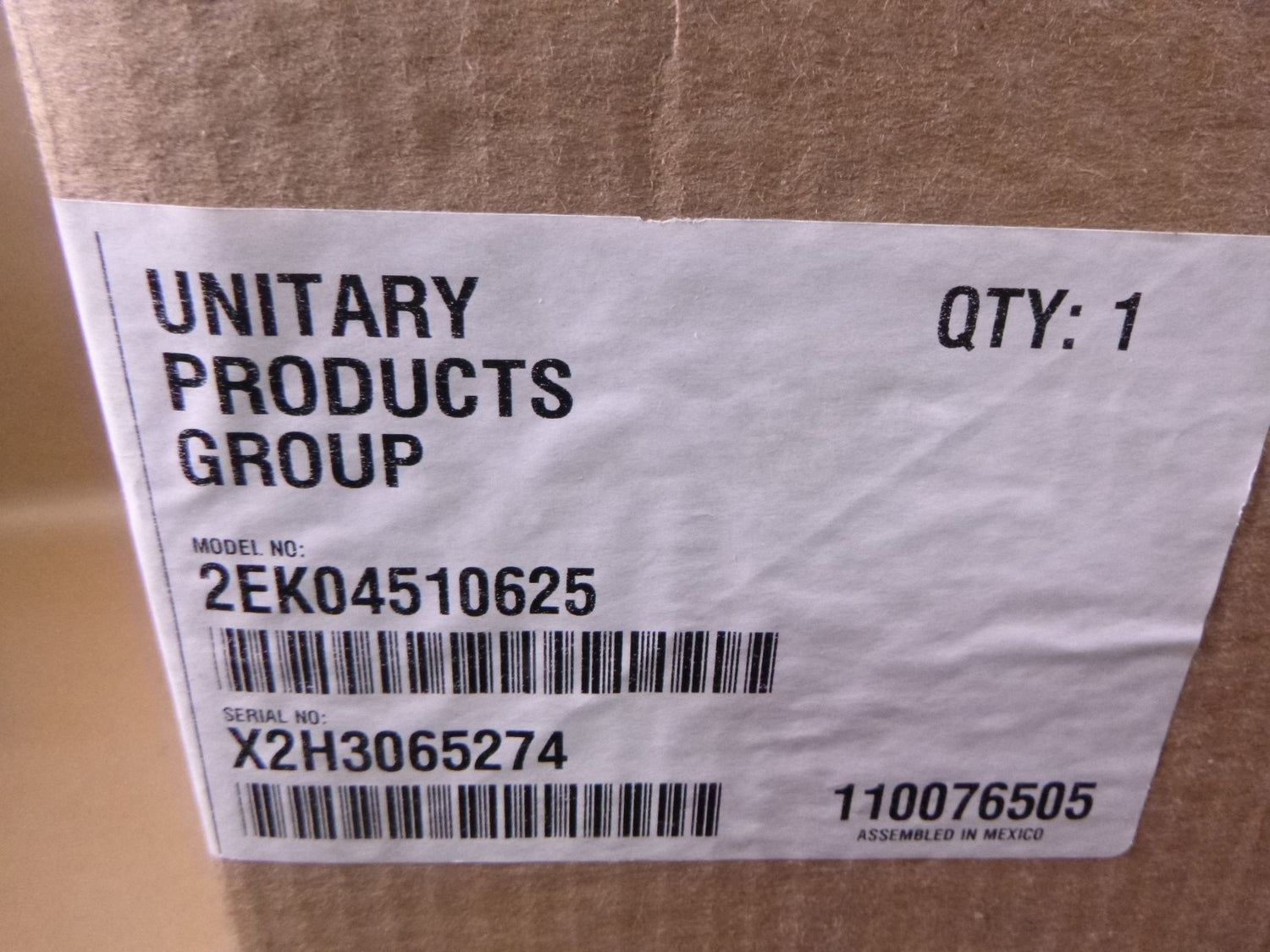 2EK04510625 Unitary 6.5kW Electric Heat Kit For York XYE04, XYE05, XYE06, XQE04 | Industrial MRO Replacement Parts, Manufacturing Machine Parts &amp; Components, Heavy Equipment Parts Supplier