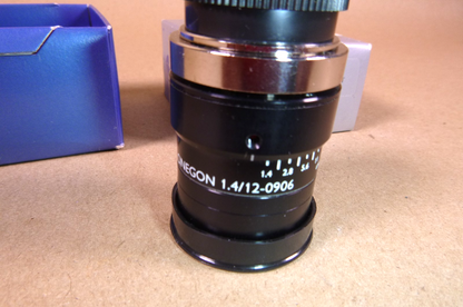 Schneider Optics CINEGON CITRINE 1001951 2/3" 12mm F1.4 Manual Iris C-Mount Lens | Industrial MRO Replacement Parts, Manufacturing Machine Parts &amp; Components, Heavy Equipment Parts Supplier
