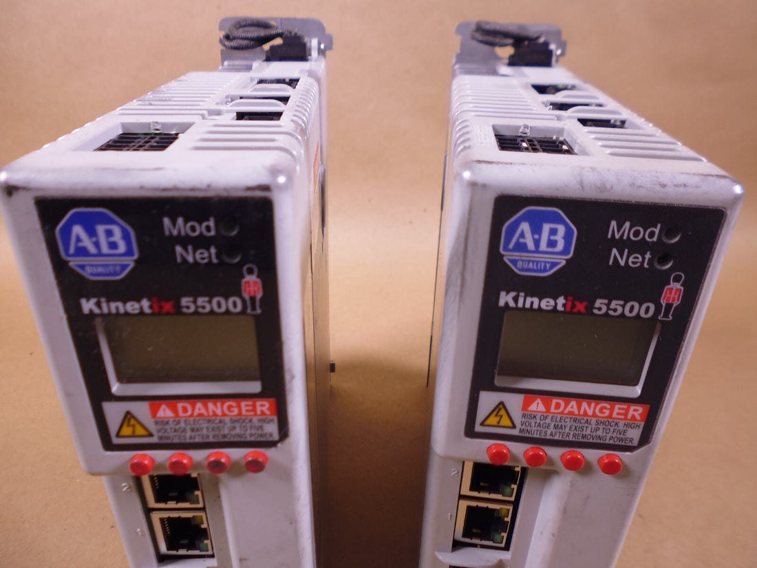 (2x) Allen-Bradley 2198-H008-ERS Kinetix 5500 Servo Drive *UNTESTED* | Electrical MRO Replacement Parts &amp; Components and Commercial Electrical Supplies Company