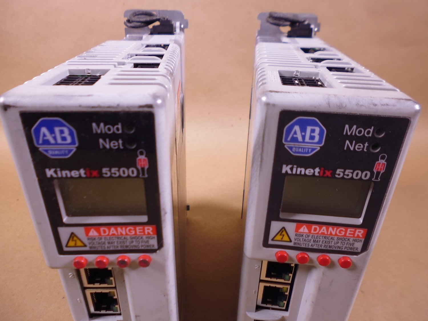 (2x) Allen-Bradley 2198-H008-ERS Kinetix 5500 Servo Drive *UNTESTED* | Electrical MRO Replacement Parts &amp; Components and Commercial Electrical Supplies Company