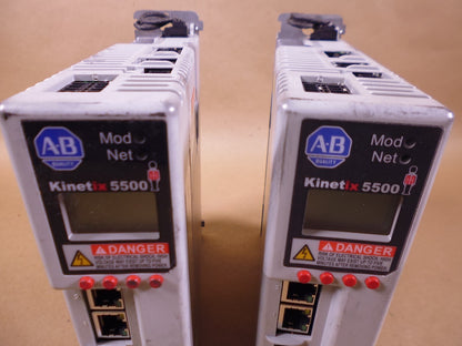 (2x) Allen-Bradley 2198-H008-ERS Kinetix 5500 Servo Drive *UNTESTED* | Electrical MRO Replacement Parts &amp; Components and Commercial Electrical Supplies Company