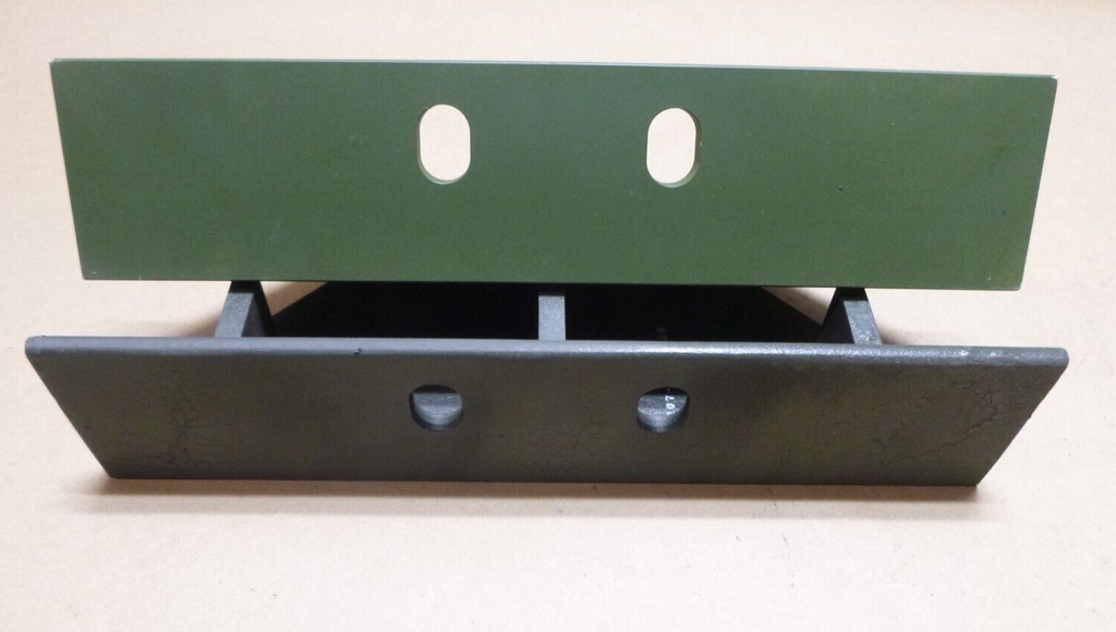 2x USGI FMTV M1089 Wrecker Angle Bracket 12413125-001, 5340-01-568-3871 | Genuine FMTV Replacement Parts, LMTV Parts For Sale and Military Surplus Medium Tactical Vehicle Parts & Components