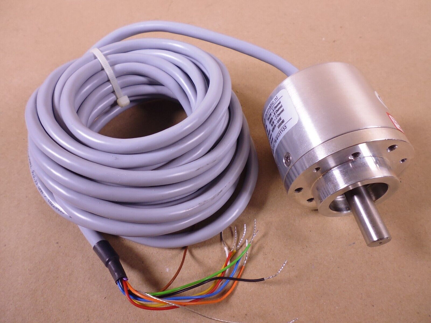 Duranmatic 758 Euro-Standard Encoder 758-1-HV-0-0-EG5-500 , 500 PPR , +V 5-24 | Industrial Electric Motors, Pumps &amp; Parts