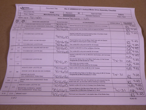 Bodine 459800321371 Vertical Motor Drive Brake Gearmotor | Industrial Electric Motors, Pumps & Parts