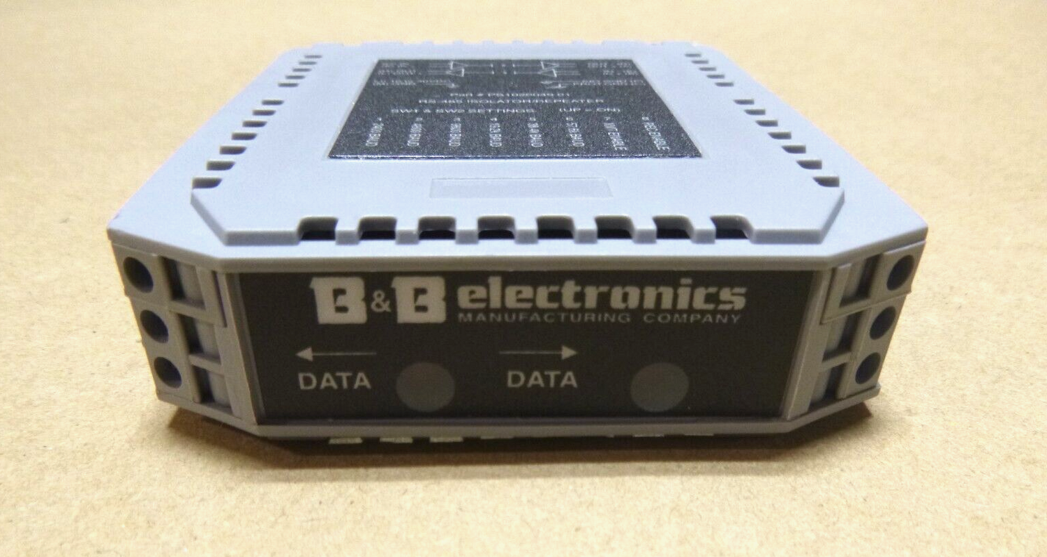 B&amp;B Electronics RS-485 Optical Isolator / Repeater 2000 V RMS for 1 Minute | Electrical MRO Replacement Parts &amp; Components and Commercial Electrical Supplies Company