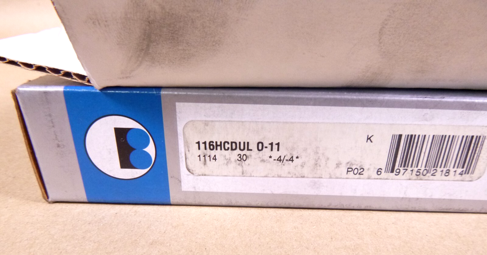 Barden Precision Spindle Bearing Set 116HCDUL O-11, 80x125x22mm 15° Contact | Industrial MRO Replacement Parts, Manufacturing Machine Parts &amp; Components, Heavy Equipment Parts Supplier