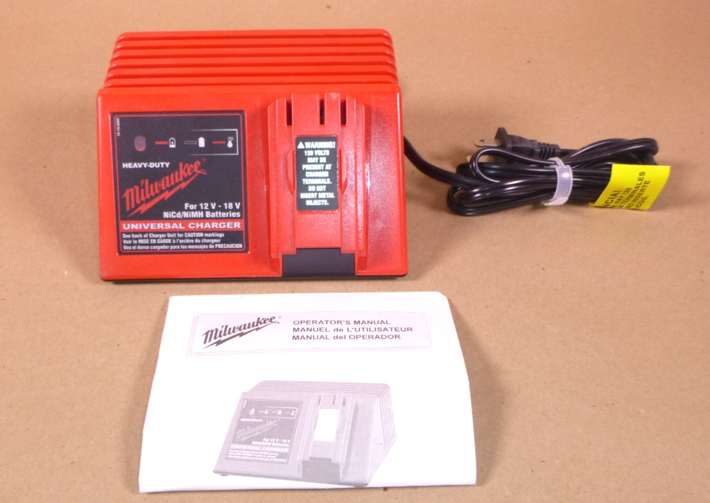 48-59-0255 Milwaukee Power Plus Universal One Hour NiCd AC Charger | Industrial MRO Tools and Replacement Industrial Equipment Components