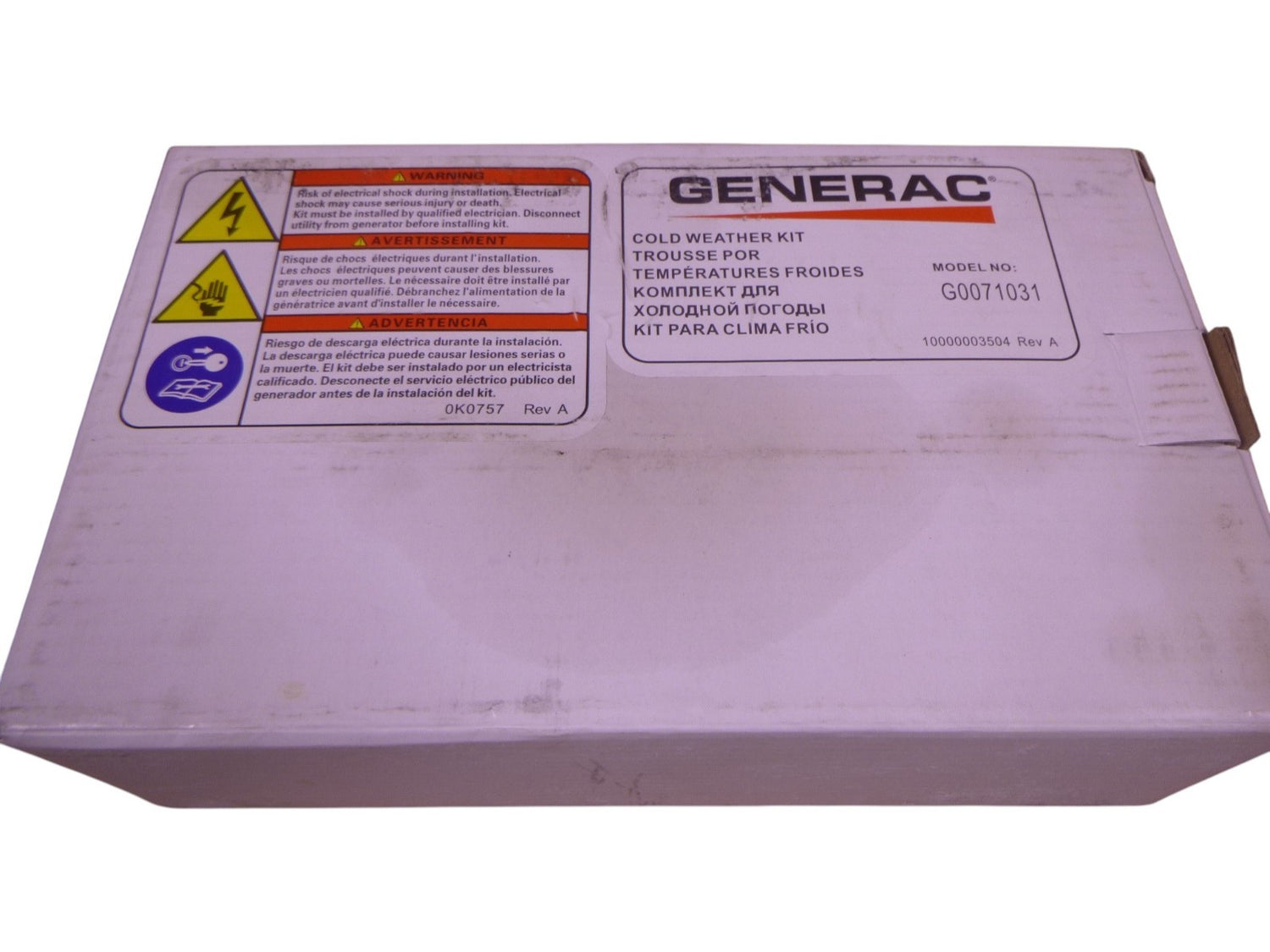 Generac Cold Weather Breather Heater Kit G0071031 | Genuine MEP Generator Replacement Parts and Military Surplus Generator Parts