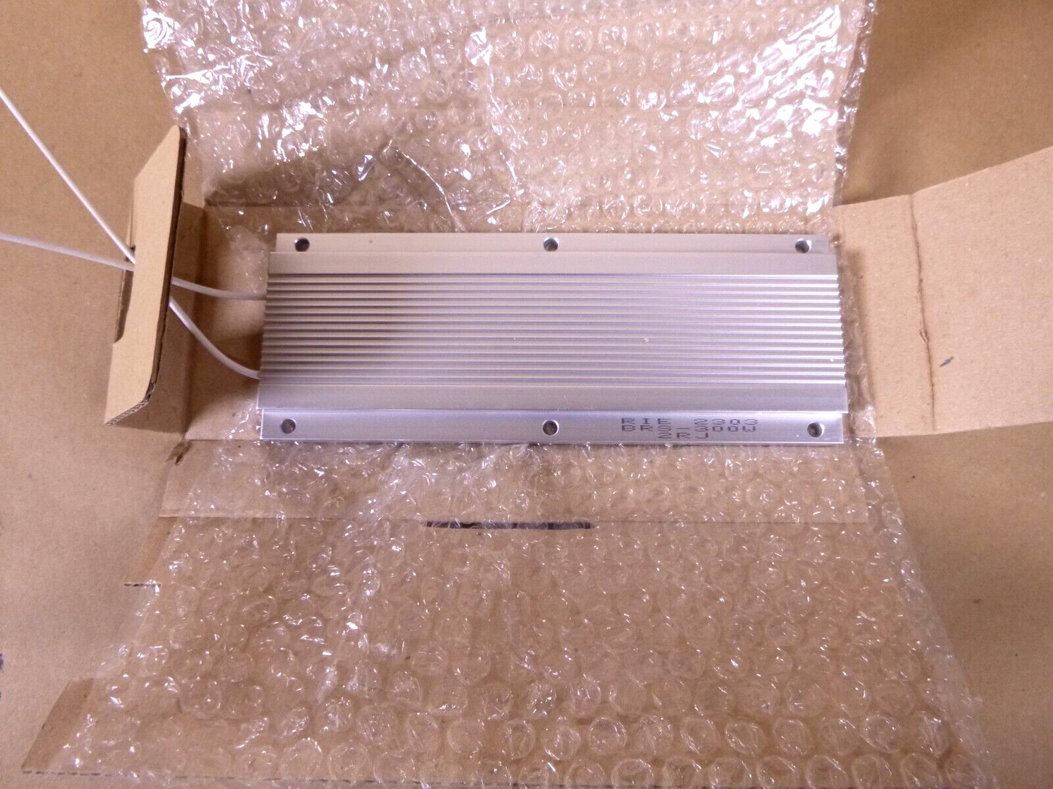 Riedon BRS300-2RJ8 Slim Profile High Power Metal Clad Braking Resistor 300 Watt | Electrical MRO Replacement Parts &amp; Components and Commercial Electrical Supplies Company