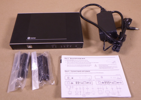 USED Kramer EXT3-TR 4K60 4:4:4 HDMI Extender with USB, RS–232 & IR HDBaseT 3.0 | Electrical MRO Replacement Parts & Components and Commercial Electrical Supplies Company
