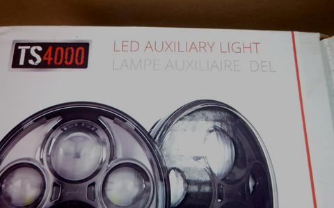 TS4000 JW Speaker 7” Round Off Road Truck Lights 12-24V LED High Beam (1 Pair) | Replacement Truck Parts, Trailer Accessories, Automobile Supplies, Car Parts & Accessories