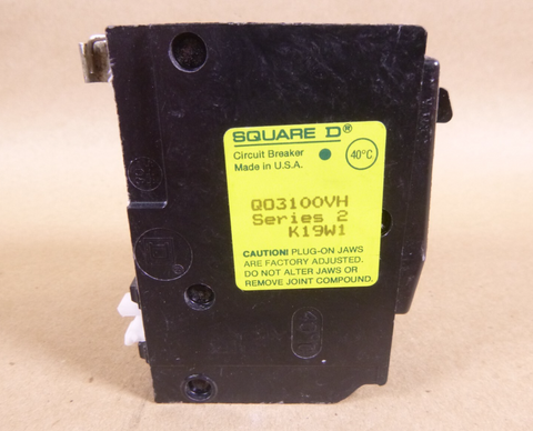 Square D QO3100HV, 100 Amp Circuit Breaker Plug-In, 3 Pole, 240 Volt | Electrical MRO Replacement Parts & Components and Commercial Electrical Supplies Company