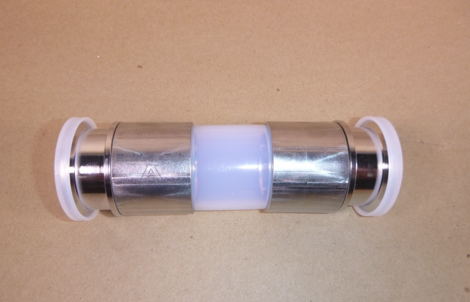 24RFSG Rubber Fab 1-1/2" Sanitary Tri-Clamp Sight Glass 316L Stainless 6" Long | Industrial MRO Replacement Parts, Manufacturing Machine Parts &amp; Components, Heavy Equipment Parts Supplier