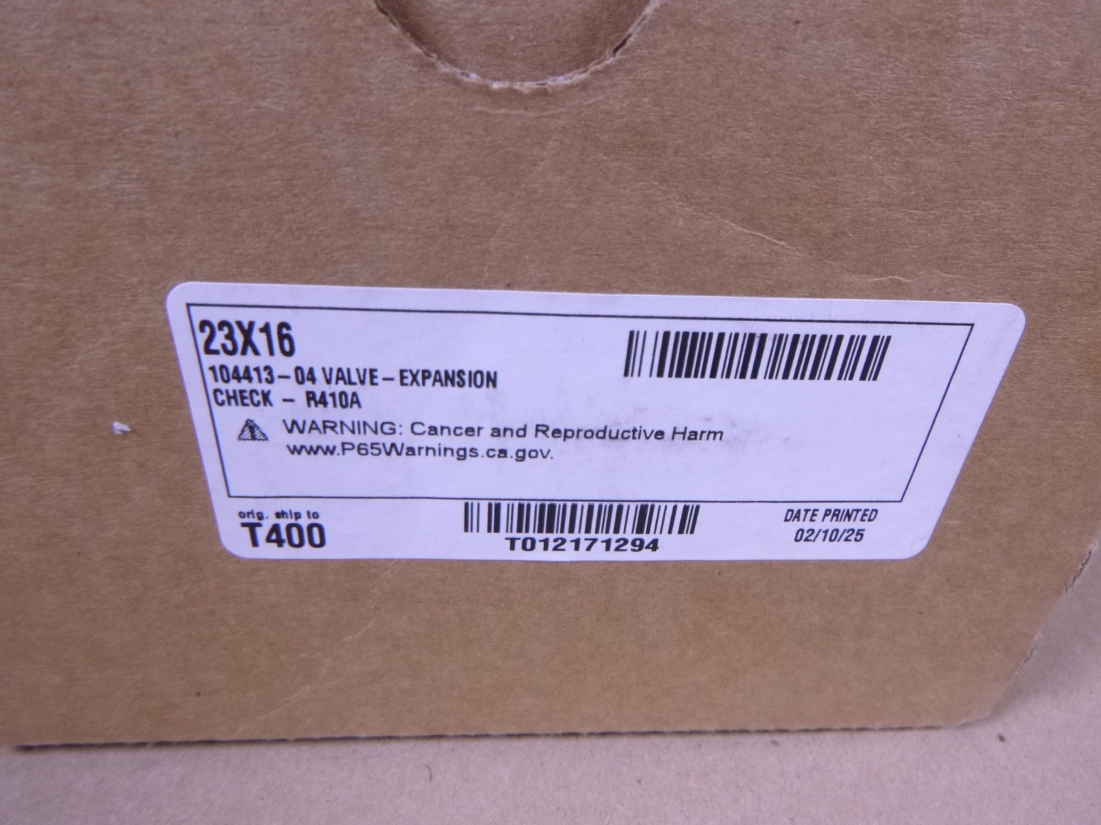 LENNOX 23X16 Expansion Check Valve Kit R410A TR6 , 104413-04 | Electrical MRO Replacement Parts &amp; Components and Commercial Electrical Supplies Company