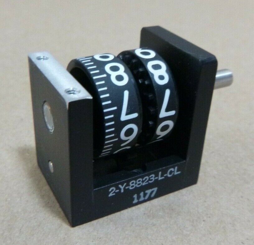 DURANT EATON 2-Y-8823-L-CL 2-WHEEL ROTARY MECHANICAL COUNTER 0 TO 9 | Industrial MRO Replacement Parts, Manufacturing Machine Parts &amp; Components, Heavy Equipment Parts Supplier