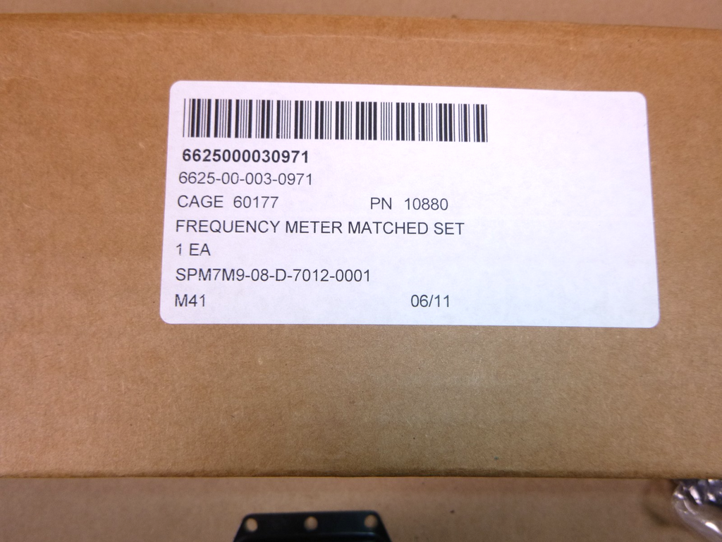 Frequency Meter Gauge Matched Set for 60 Hz 15kW, 30kW, 60kW Military Generators | Genuine MEP Generator Replacement Parts and Military Surplus Generator Parts