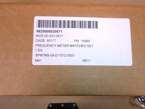 Frequency Meter Gauge Matched Set for 60 Hz 15kW, 30kW, 60kW Military Generators | Genuine MEP Generator Replacement Parts and Military Surplus Generator Parts