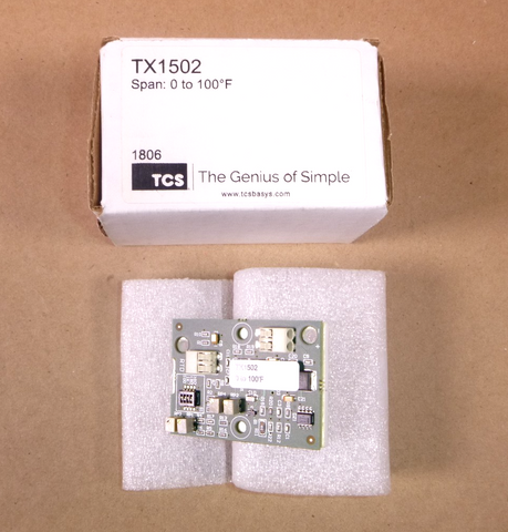 TX1502 TCS Basys Controls Temperature Transmitter 0 TO 100F Span 8 To 35 Vdc | Electrical MRO Replacement Parts & Components and Commercial Electrical Supplies Company