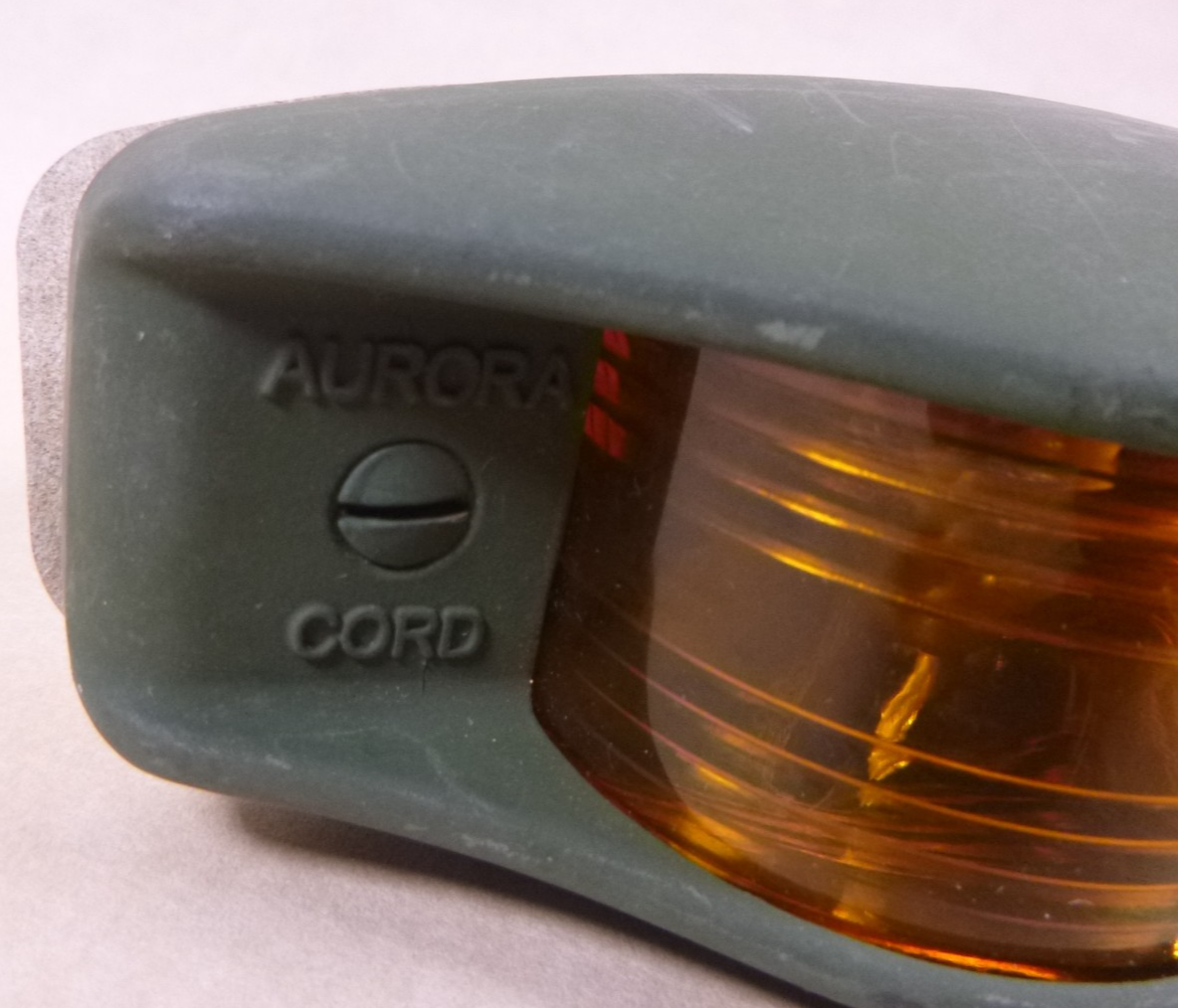 Humvee FMTV 24V Side Marker Light Amber Aluminum 12338610-1 , 6220-01-032-7291