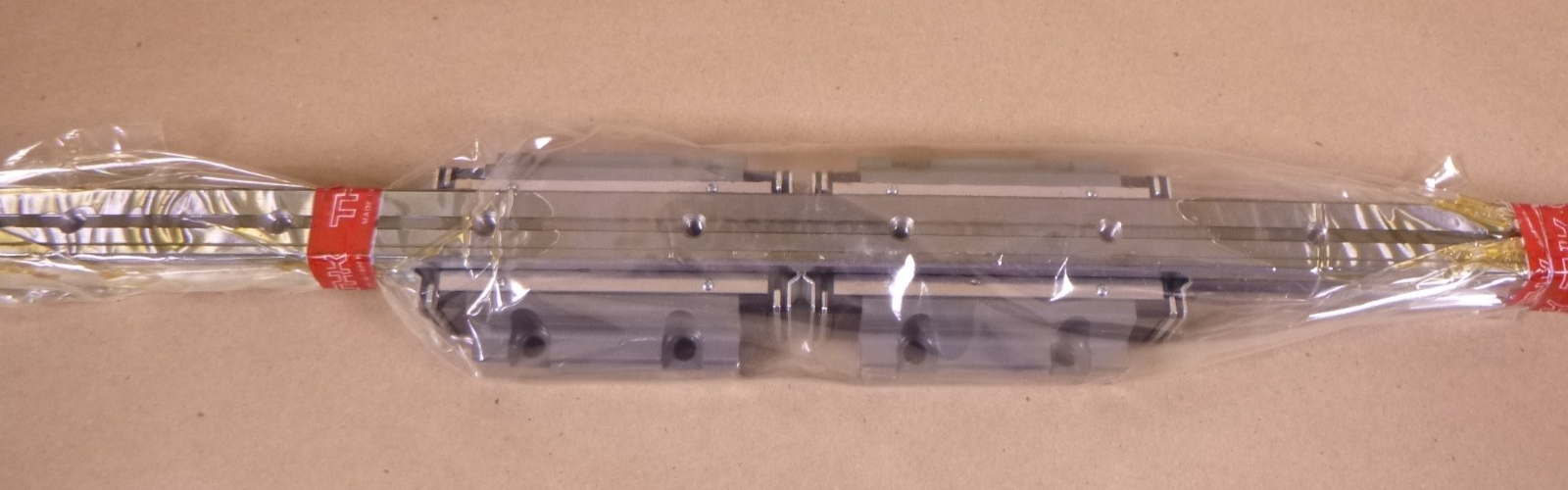 THK HSR25LB2KKC0E+520LK-II Linear Guide With (2) Guide Blocks , 520mm Rail
