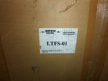 LTFS-01 Daykin Elect 2000VA 480V Primary 115V Secondary Transformer Disconnect | Electrical MRO Replacement Parts &amp; Components and Commercial Electrical Supplies Company
