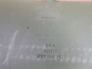 M172A1 25-Ton Semitrailer Air Reservior Pressure Tank 8336707 , 2530-01-054-4384 | Genuine M35 Military Truck Parts and M939 Cargo Truck Surplus Parts