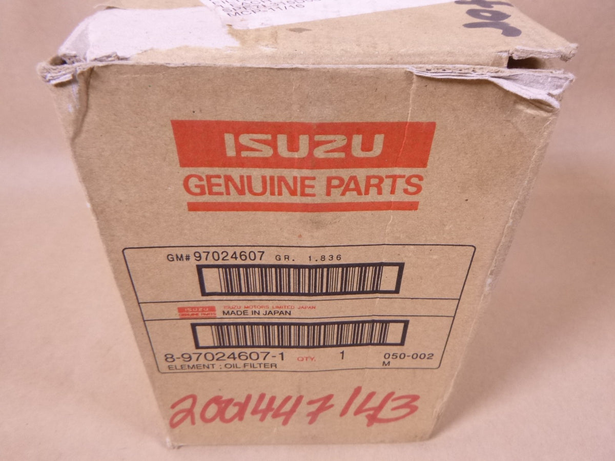 Isuzu 8-97024607-1 Oil Filter Element Fits GM 97024607 MEP-804A 2940-01-493-4533