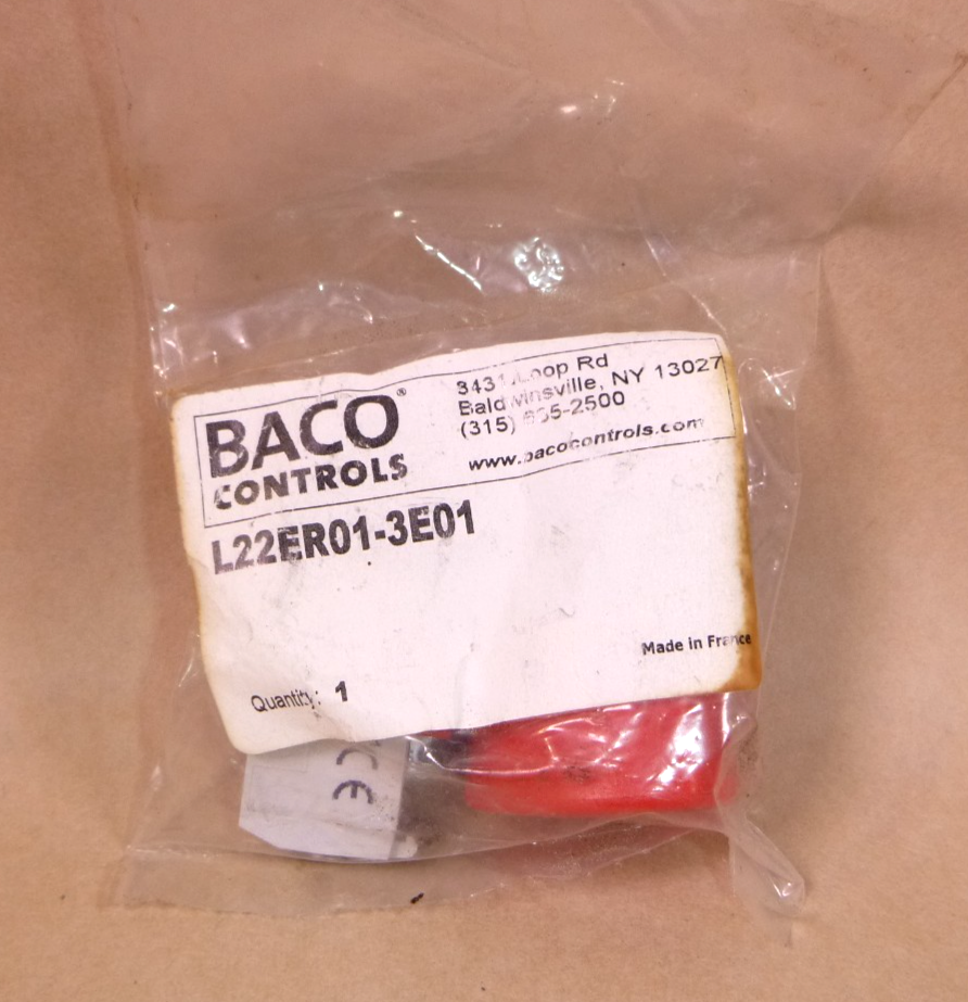  L22ER01-3E01 Baco Controls E-Stop Pushbutton