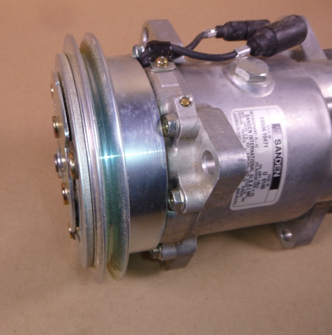 Sanden Compressor U9140, R-12 Refrigerant 135cc, SD508 Family, 1 Groove | Replacement Truck Parts, Trailer Accessories, Automobile Supplies, Car Parts & Accessories