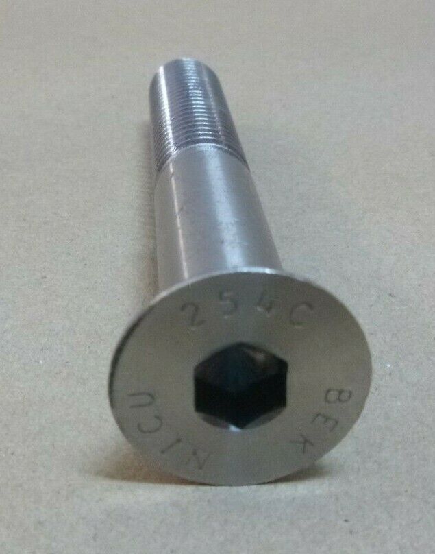 5/8-11 x 4-1/2" MONEL NICKEL 400 FLAT COUNTERSUNK BOLT FF-S-86 5305-01-336-0698 | Industrial Replacement Nuts &amp; Bolts Distributor and Machinery Screws &amp; Fasteners Supply