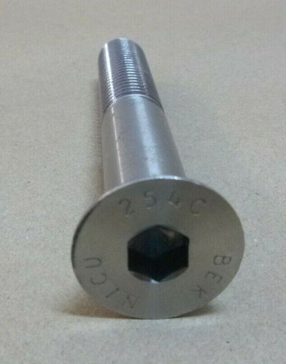 5/8-11 x 4-1/2" MONEL NICKEL 400 FLAT COUNTERSUNK BOLT FF-S-86 5305-01-336-0698 | Industrial Replacement Nuts &amp; Bolts Distributor and Machinery Screws &amp; Fasteners Supply