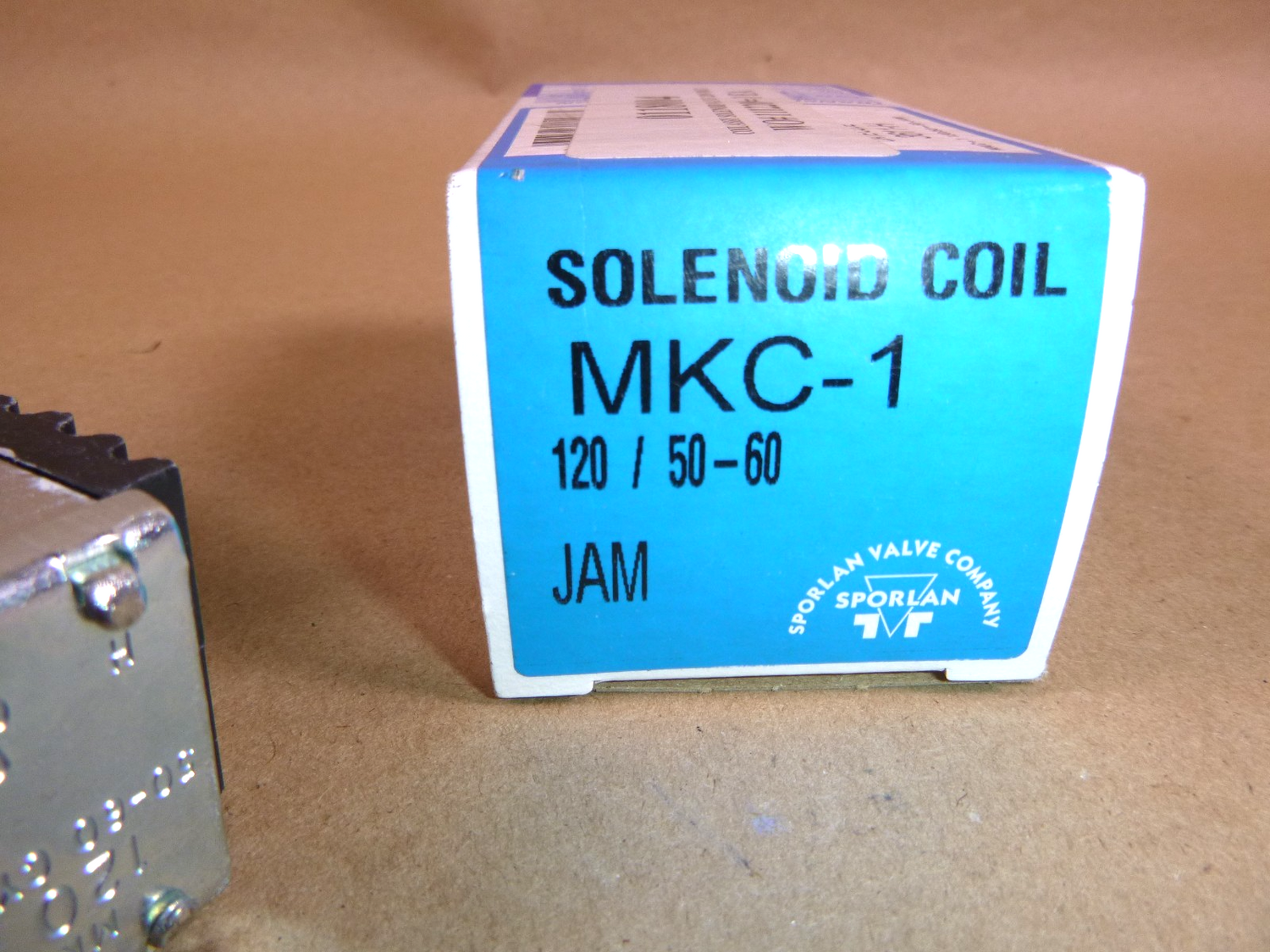 MKC1 Sporlan Solenoid Coil, 120V 50/60hz MKC-1 JAM Junction Box