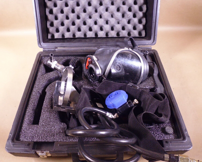 Drager 4052486 ALE Breathing Apparatus w/ Mask + 4052413 Gauge 4052260 3339182 | Industrial MRO Tools and Replacement Industrial Equipment Components