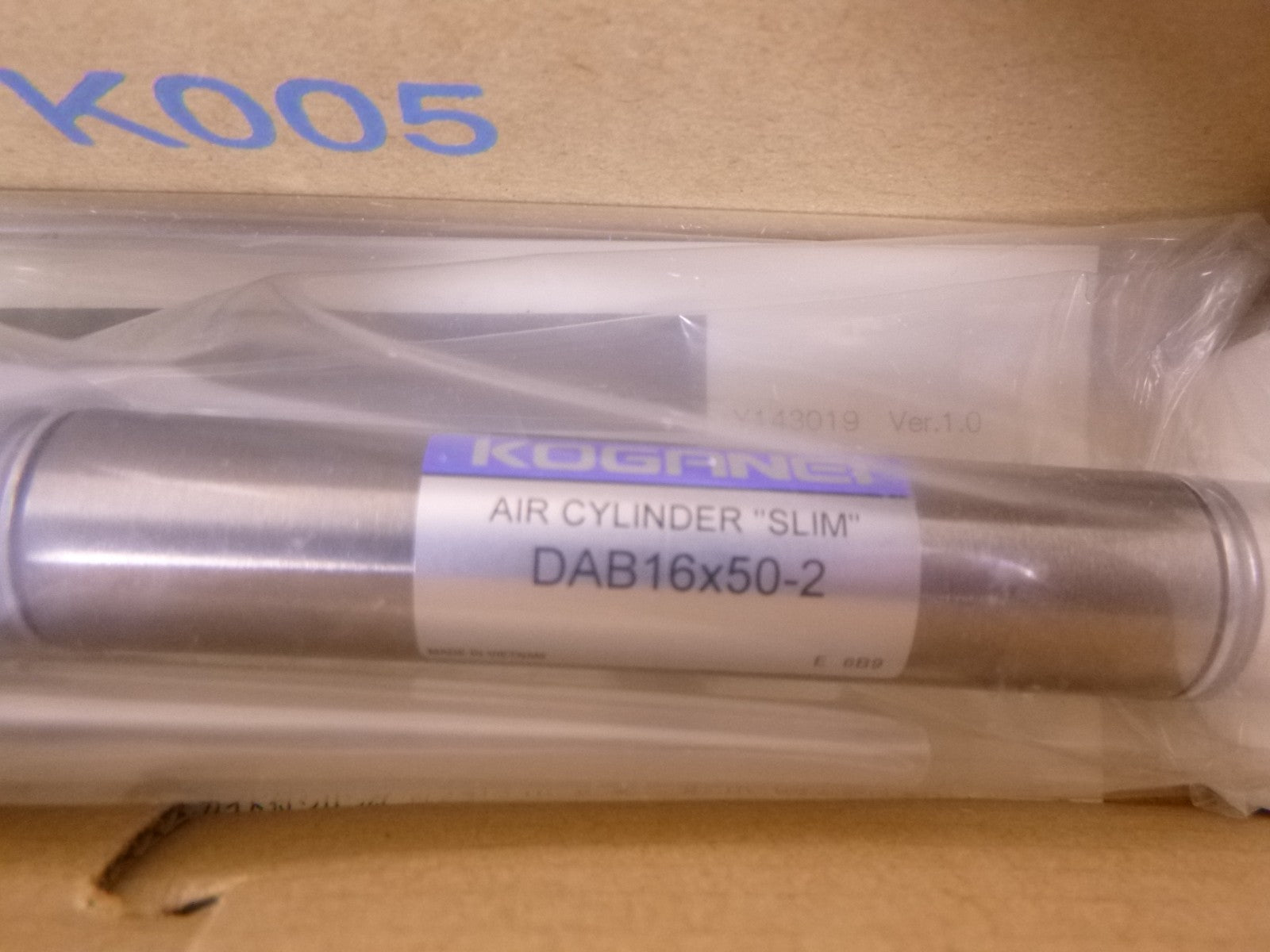 Koganei Air Cylinder DAB16X50-2 , 16 MM BORE x 50 MM STROKE