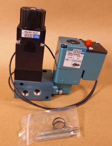 MAC 252B-616AA Pneumatic Solenoid Valve 3 Way 24VDC 8.5W 120PSI 252B-616AAAA | Electrical MRO Replacement Parts & Components and Commercial Electrical Supplies Company