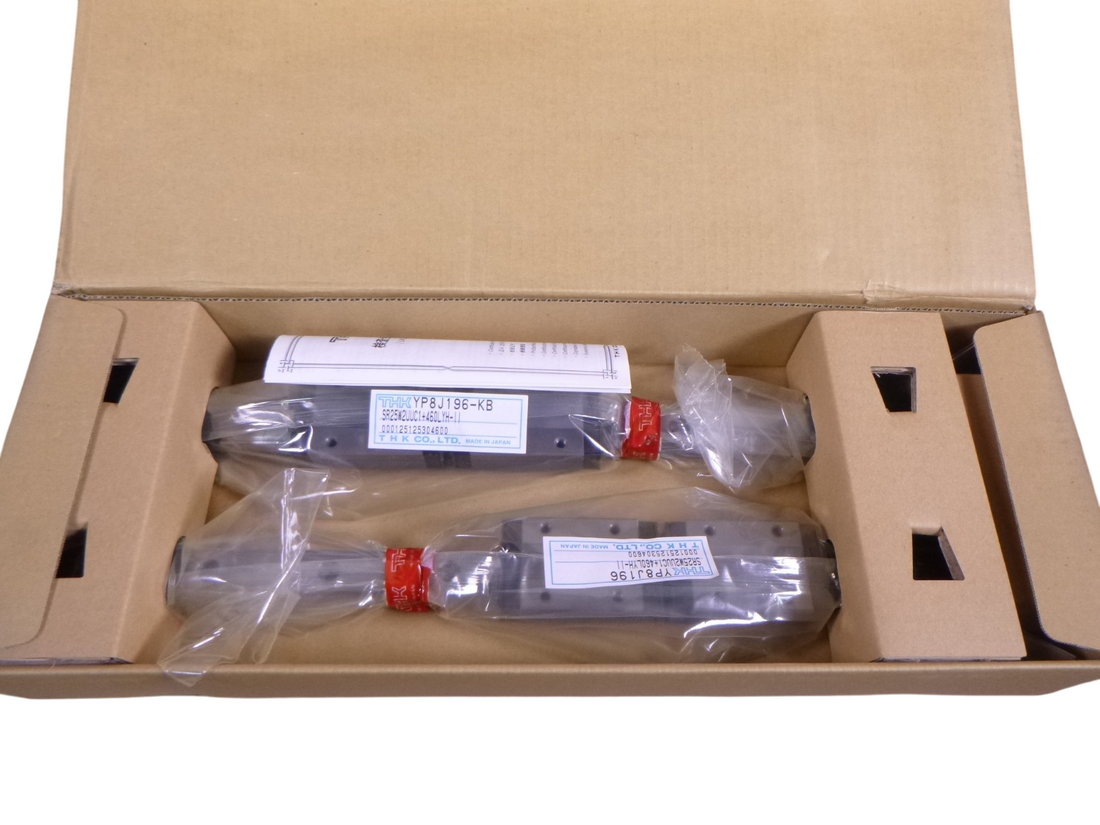 THK SR25W2UUC1+460LYH-II 2xLinear Rail And 4xBearing Block Matched Set | Industrial MRO Replacement Parts, Manufacturing Machine Parts &amp; Components, Heavy Equipment Parts Supplier