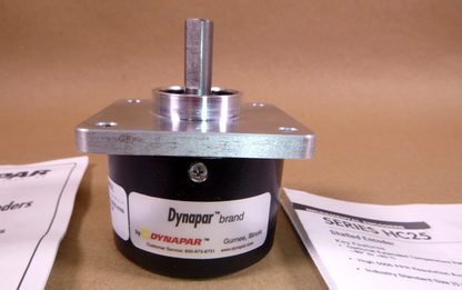 Dynapar HC25 Series Incremental Shafted Encoder 5000 PPR 5-26 Volt 3/8" Shaft | Industrial Electric Motors, Pumps &amp; Parts